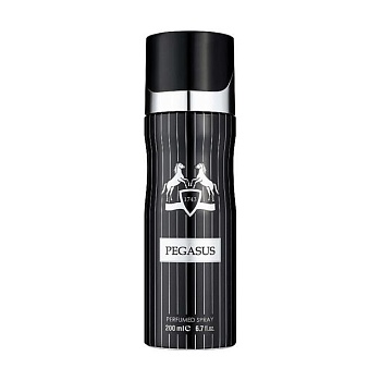 фото парфумований дезодорант-спрей fragrance world pegasus унісекс, 200 мл