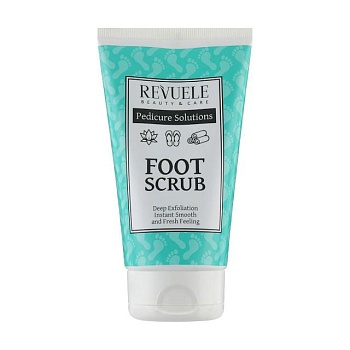 фото скраб для ніг revuele pedicure solutions foot scrub, 150 мл