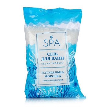 фото сіль для ванн spa relax therapy, 1 кг