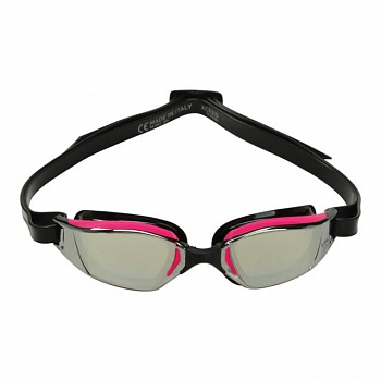 foto окуляри для плавання phelps xceed lady рожево-чорний лінзи дзеркальні (ep1310201lms)