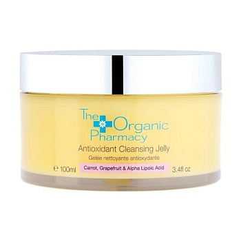 фото очищувальне желе для обличчя the organic pharmacy antioxidant cleansing jelly, 100 мл