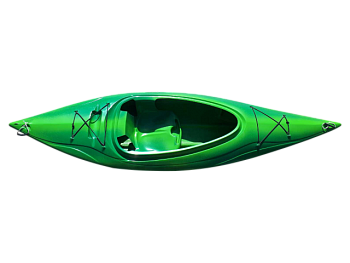 foto каяк одноместный cтеклопластиковый ukr-kayak зелёный