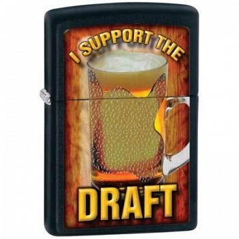 foto зажигалка zippo 28294 support the draft