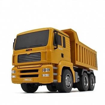 foto самосвал huina toys 1332 1:18 dump truck (yellow) [51366]