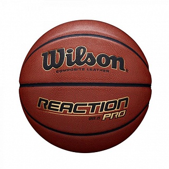 foto мяч баскетбольный wilson reaction pro 285 bball №6 коричневый wtb10138xb06