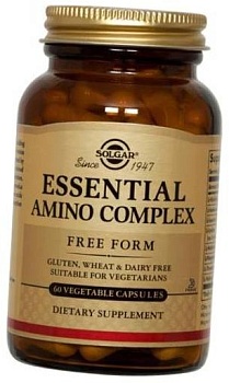 фото solgar essential amino complex солгар амино энергия 90 veg caps