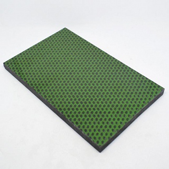 foto накладки микарта карбон № 93662 твил зеленый 8,2х80х130 мм