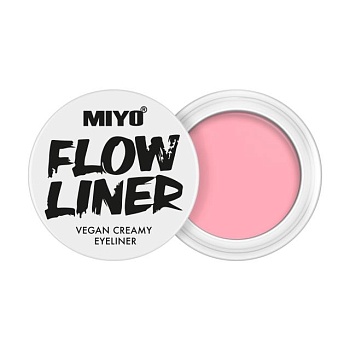 фото кремова підводка для очей miyo flow liner vegan creamy eyeliner 4 true pink, 5 г