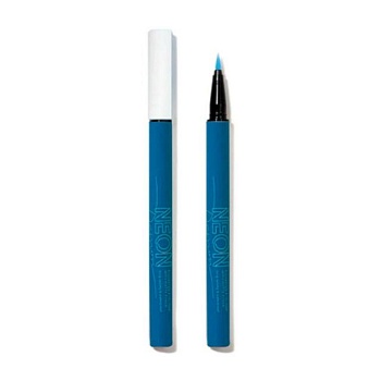 фото неоновий маркер для очей parisa cosmetics neon np-107, 02 блакитний, 0.6 мл