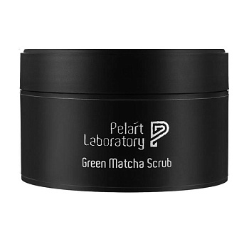 фото скраб для тіла pelart laboratory green matcha scrub зелений чай, 200 мл