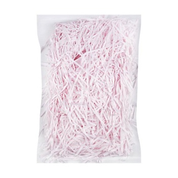 фото декоративний паперовий наповнювач, рожевий, 50 г