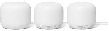 фото google nest wifi router and two point snow (ga00823-us)