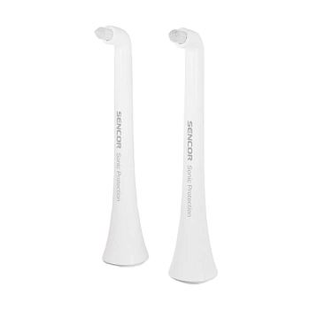 фото змінні насадки для електричної зубної щітки sencor toothbrush heads sox 107 білі, 2 шт