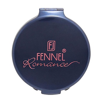 фото компактна пудра для обличчя fennel romance powder, peach, 17 г