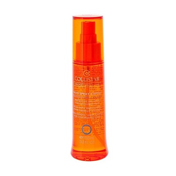 фото сонцезахисний спрей collistar protective oil spray для фарбованого волосся, 100 мл