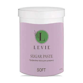фото цукрова паста для шугарингу levie sugar paste soft, 1.4 кг