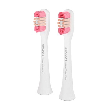 фото змінні насадки для електричної зубної щітки sencor toothbrush heads sox 103 білі, 2 шт
