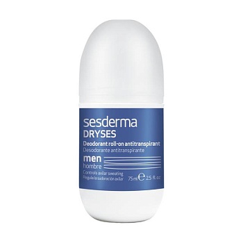 фото кульковий дезодорант-антиперспірант sesderma dryses deodorant roll-on antiperspirant men hombre чоловічий, 75 мл