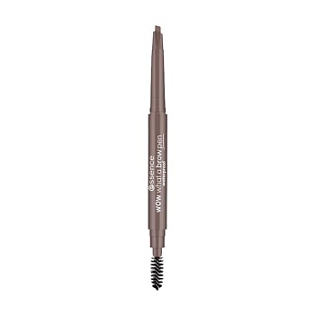 фото водостійкий олівець для брів essence wow what a brow pen, 01 light brown, 0.2 г