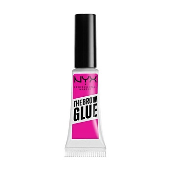 фото стайлер для брів nyx professional makeup brow glue 01 transparent, 5 г