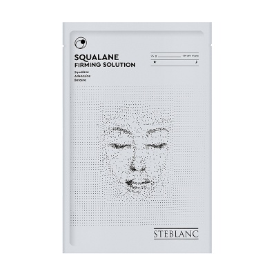Детальне фото живильна тканинна маска для обличчя steblanc зі скваланом, 25 г