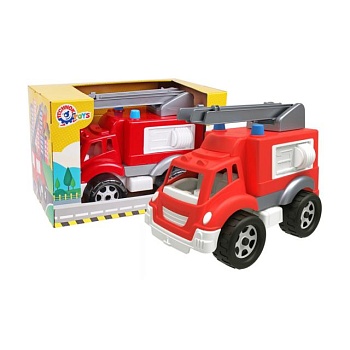 фото дитяча іграшка technok пожежна машина, в коробці, від 3 років (5392)