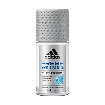 фото кульковий дезодорант-антиперспірант adidas fresh endurance 72h anti-perspirant чоловічий, 50 мл