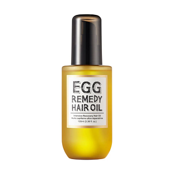 фото олія для волосся too cool for school egg remedy hair oil з яєчним жовтком, 100 г