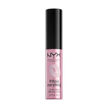 фото олія для губ nyx professional makeup this is everything lip oil, 01 sheer, 8 мл