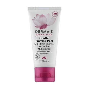 фото ніжний ензимний пілінг для обличчя derma e essentials gentle enzyme peel, 48 г