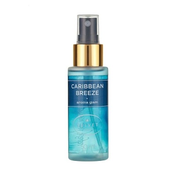 фото парфумований аромаспрей для тіла velvet sam aroma glam caribbean breeze унісекс, 50 мл