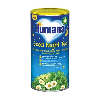 фото чай розчинний humana солодкі сни, 200 г
