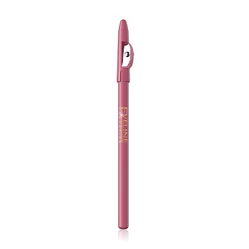 фото олівець для губ eveline cosmetics max intense colour тон 12 pink, 4 г