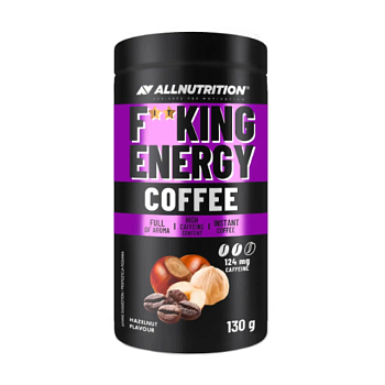 фото кава allnutrition f**king delicious energy coffee фундук, 130 г