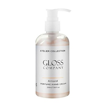 фото крем для рук gloss atelier collection perfume hand cream, almond, 236 мл