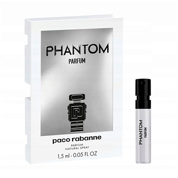 фото paco rabanne phantom парфуми чоловічі, 1.5 мл (пробник)