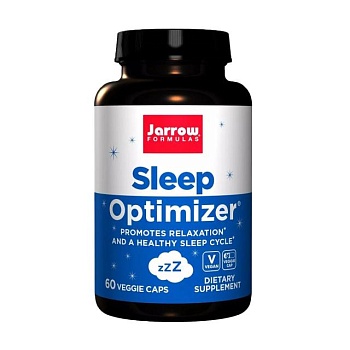 фото дієтична добавка в капсулах jarrow formulas sleep optimizer нормалізація сну, 60 шт