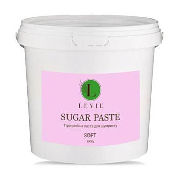 фото цукрова паста для шугарингу levie sugar paste soft, 3 кг