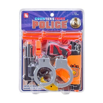 фото іграшковий поліцейський набір країна іграшок police, від 3 років, 22*28*5 см (38-1)
