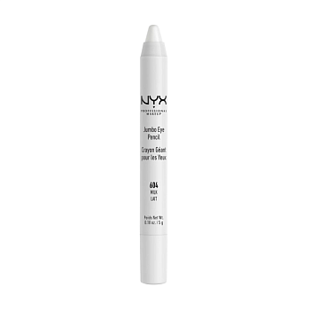 фото олівець-тіні для очей nyx professional makeup jumbo eye pencil 604 milk, 5 г