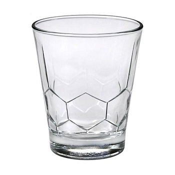 фото набір склянок duralex hexagone низьких, 6*300 мл (1074ab06)