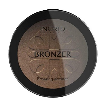 фото компактний бронзер для обличчя ingrid cosmetics hd beauty innovation bronzing powder, 19 г