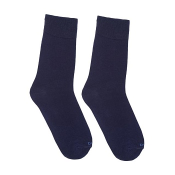 фото шкарпетки чоловічі duna 2169 високі, темно-сині, розмір 27-29