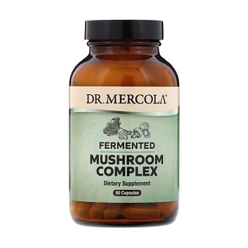 фото дієтична добавка в капсулах dr. mercola fermented mushroom complex комплекс ферментованих грибів, 90 шт
