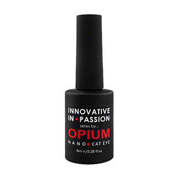 фото гель-лак для нігтів innovative in passion by opium cat eye 9d nano gel, 05, 8 мл