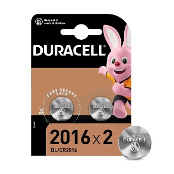 фото літієві батарейки duracell 3v 2016 монетного типу, 2 шт