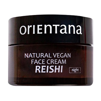 фото уцінка! нічний крем для обличчя orientana reishi natural vegan night cream, 50 мл