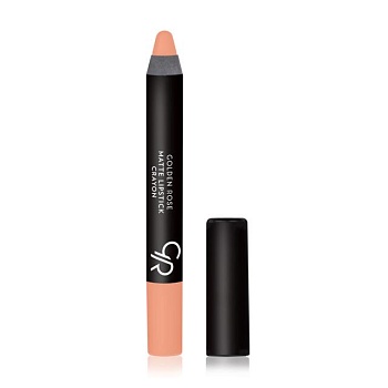 фото матова помада-олівець для губ golden rose matte crayon lipstick 25, 3.5 г
