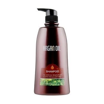 фото безсульфатний шампунь для волосся bingo hair cosmetic argan oil, 750 мл