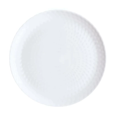 Детальне фото тарілка обідня luminarc pampille white, 25 см (q4655)
